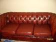 3 seater Leather Chesterfield,  a timeless piece of....