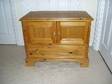 T.V CABINET,  PINE unit with drawer and cupboard,  has....