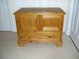 £20 - T.V CABINET,  PINE unit with