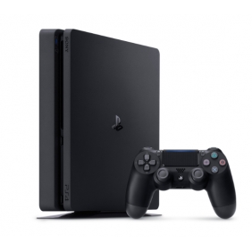 Sony PlayStation 4 Slim 500GB - PS4 Jet Black Console